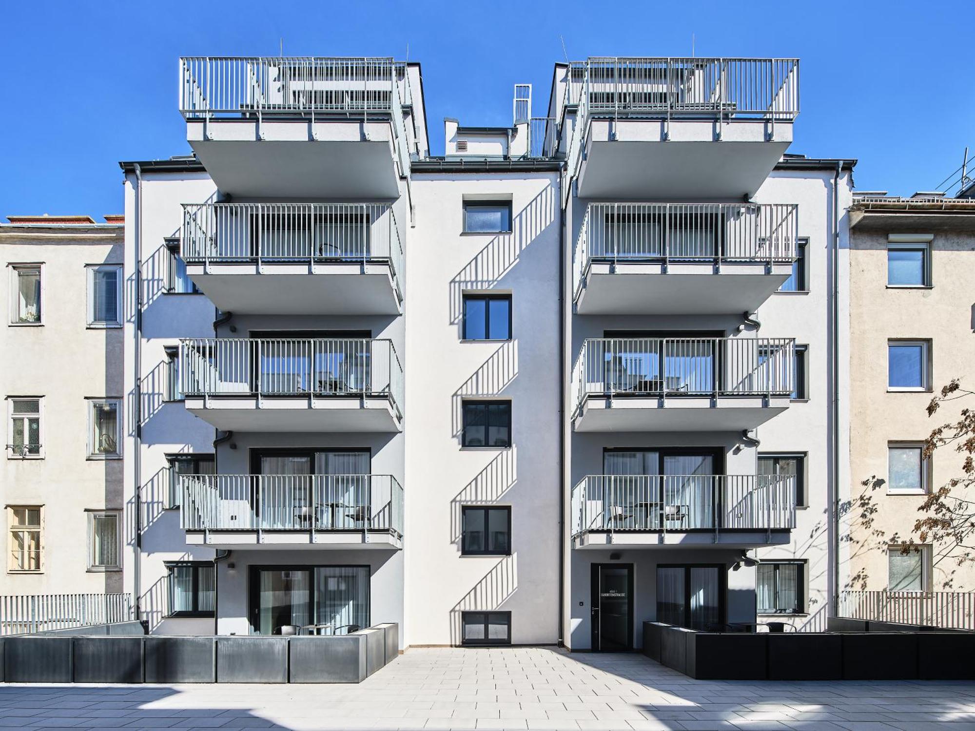 Myfavorit Apartments - Spacious Apartments Next To Puplic Transport U1 Direct Connection To Citycenter Vienna Exterior photo